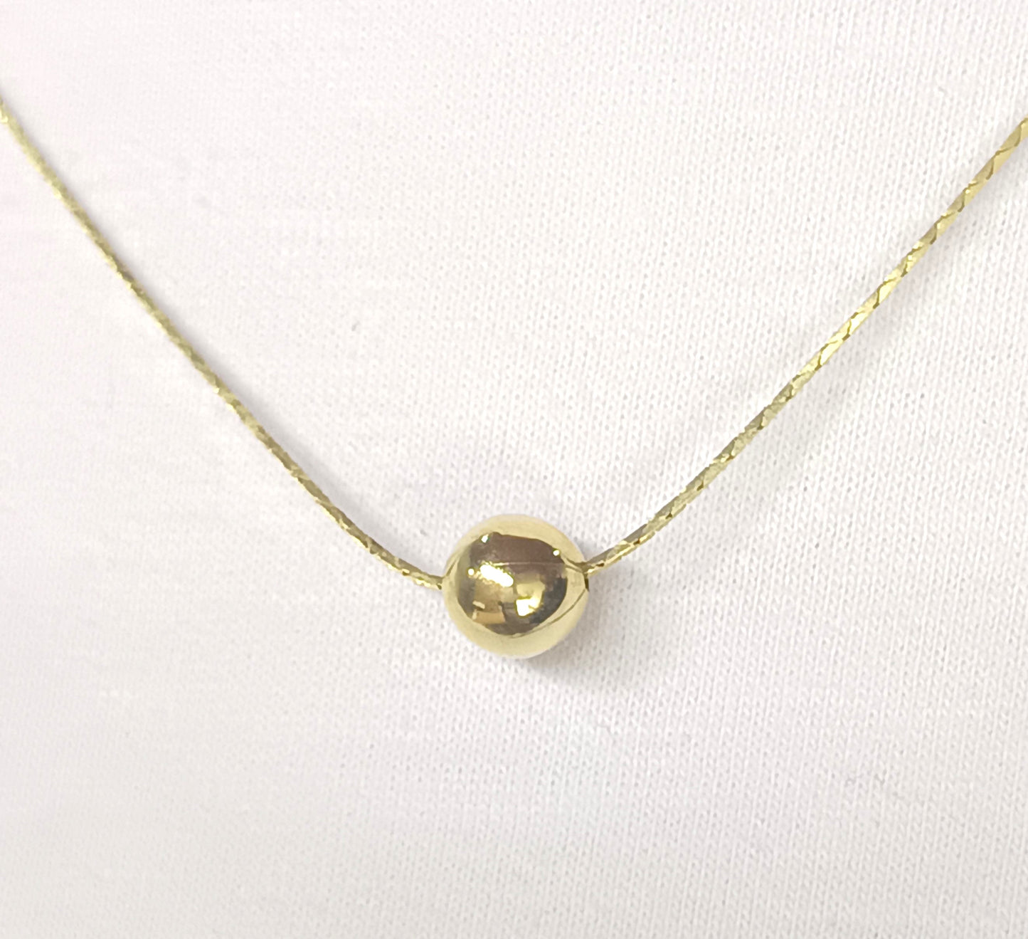 Gargantilha Folheado em Ouro Amarelo