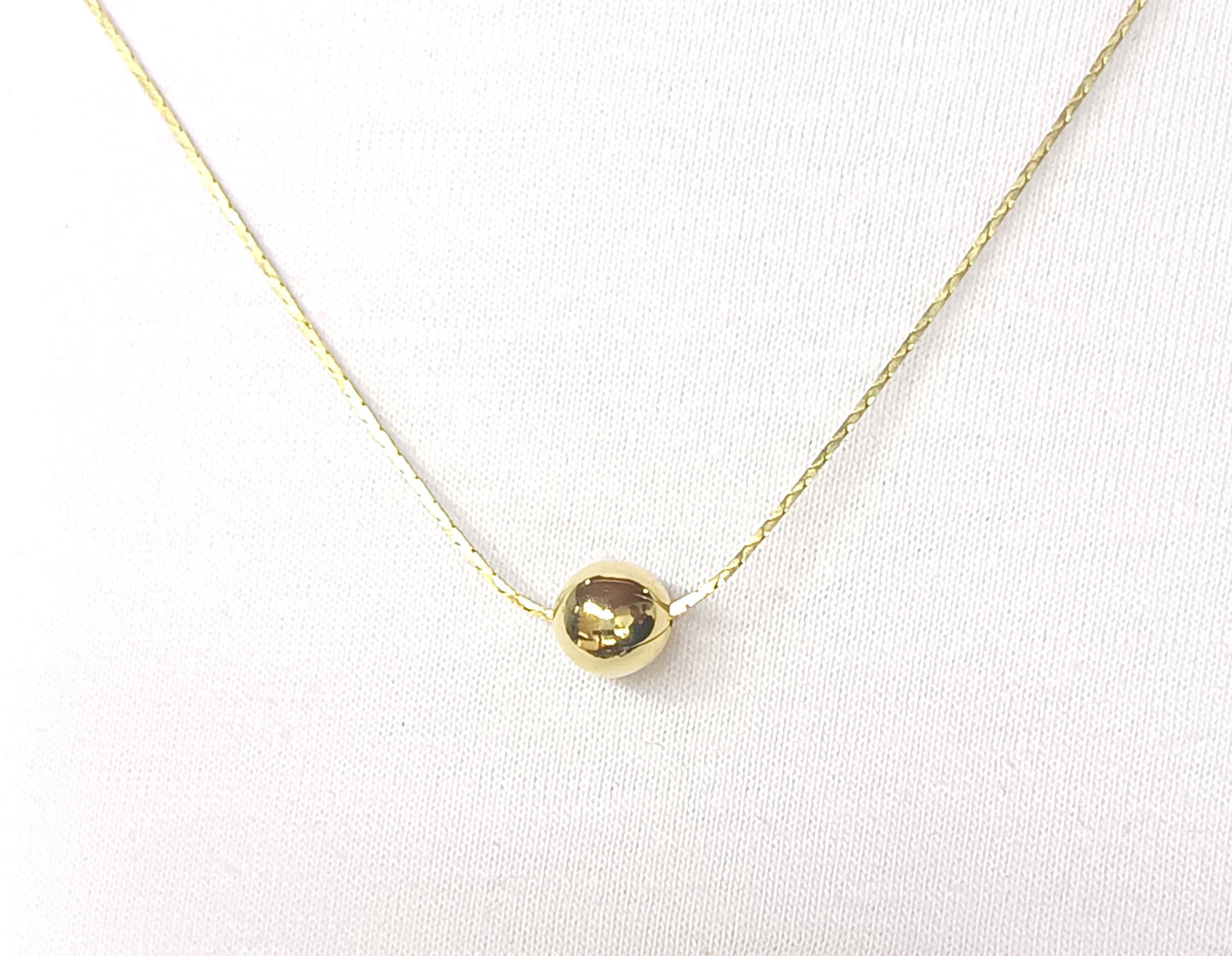 Gargantilha Folheado em Ouro Amarelo