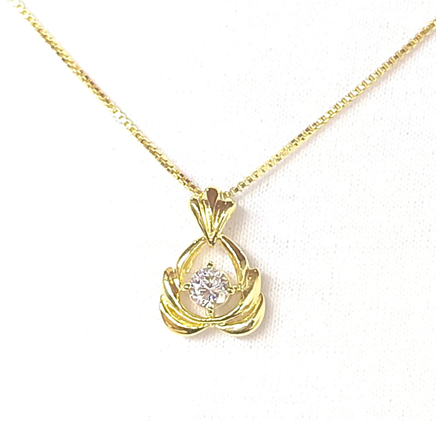 Pingente Folheado em Ouro Amarelo