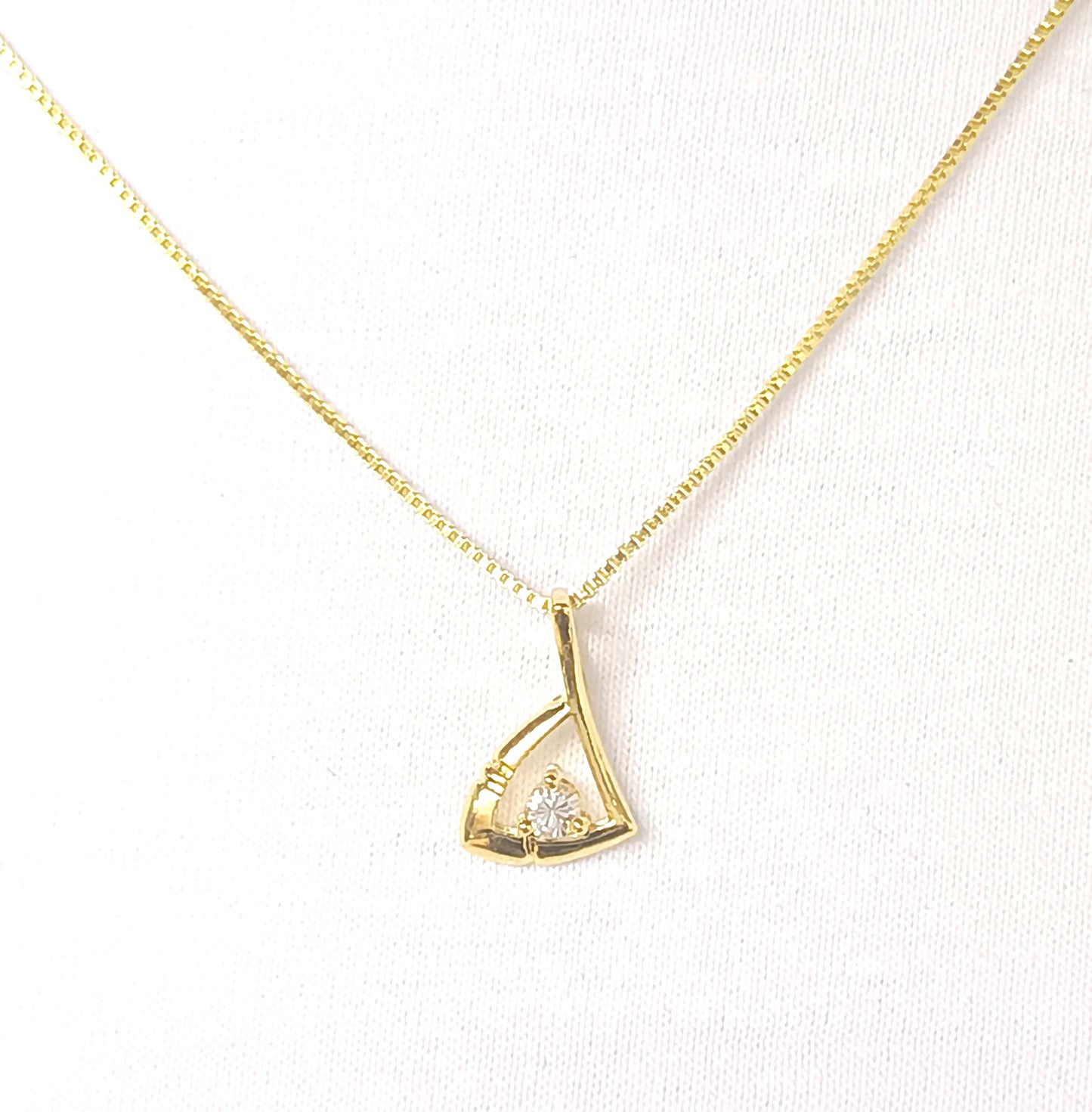 Pingente Folheado em Ouro Amarelo