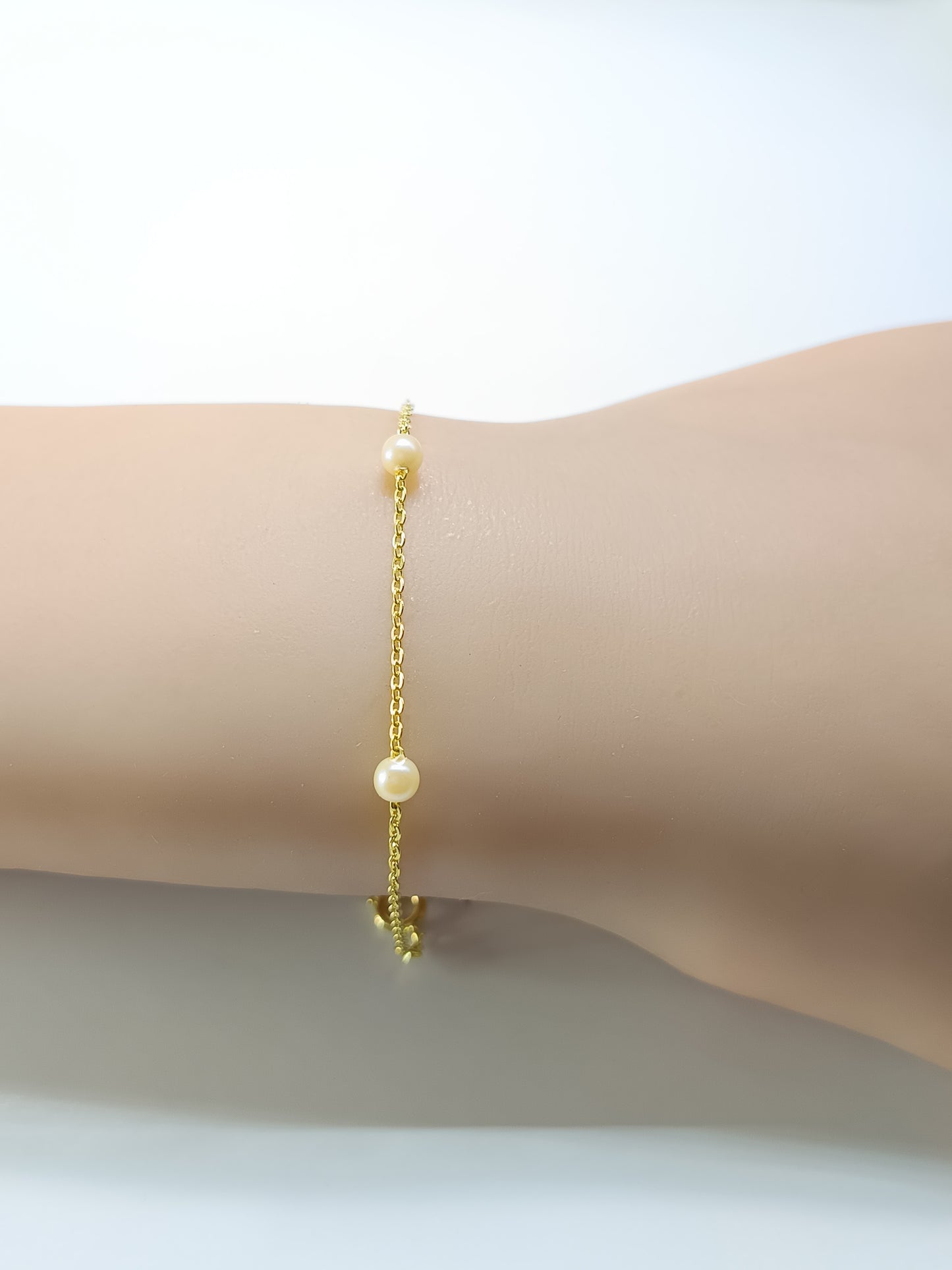 Pulseira Folheada em Ouro Amarelo