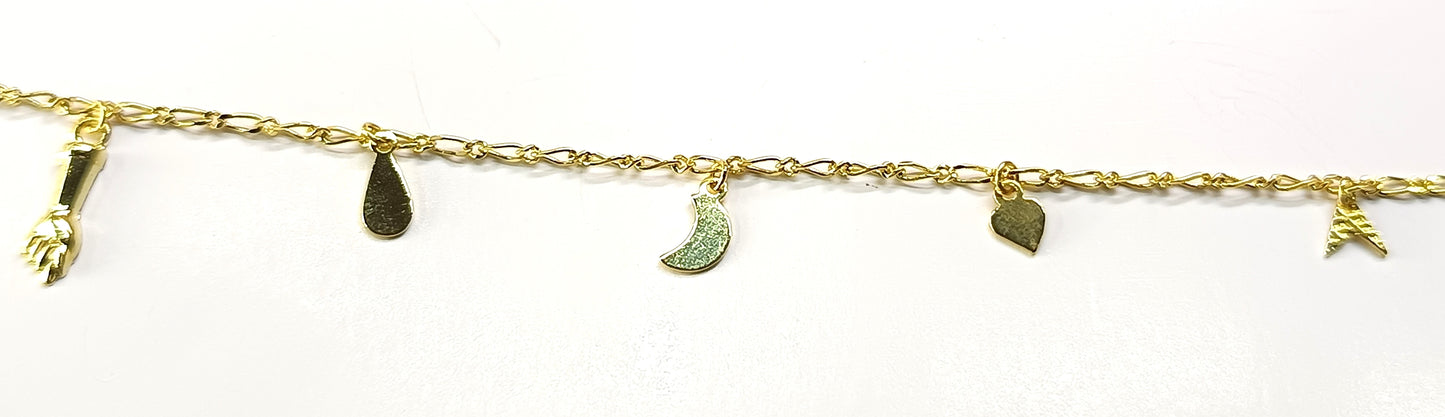 Pulseira Folheada em Ouro Amarelo