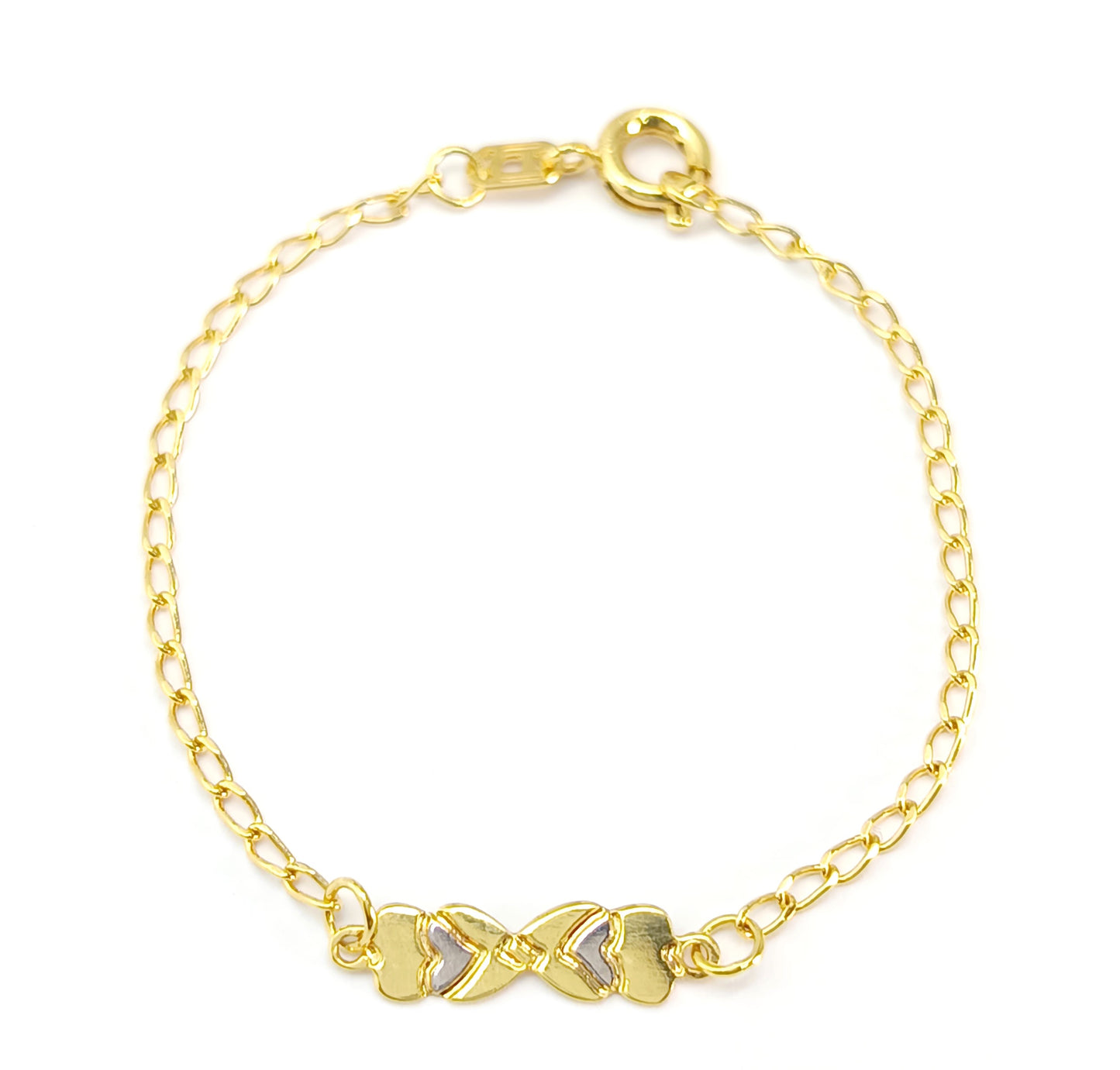Pulseira Folheada em Ouro Amarelo