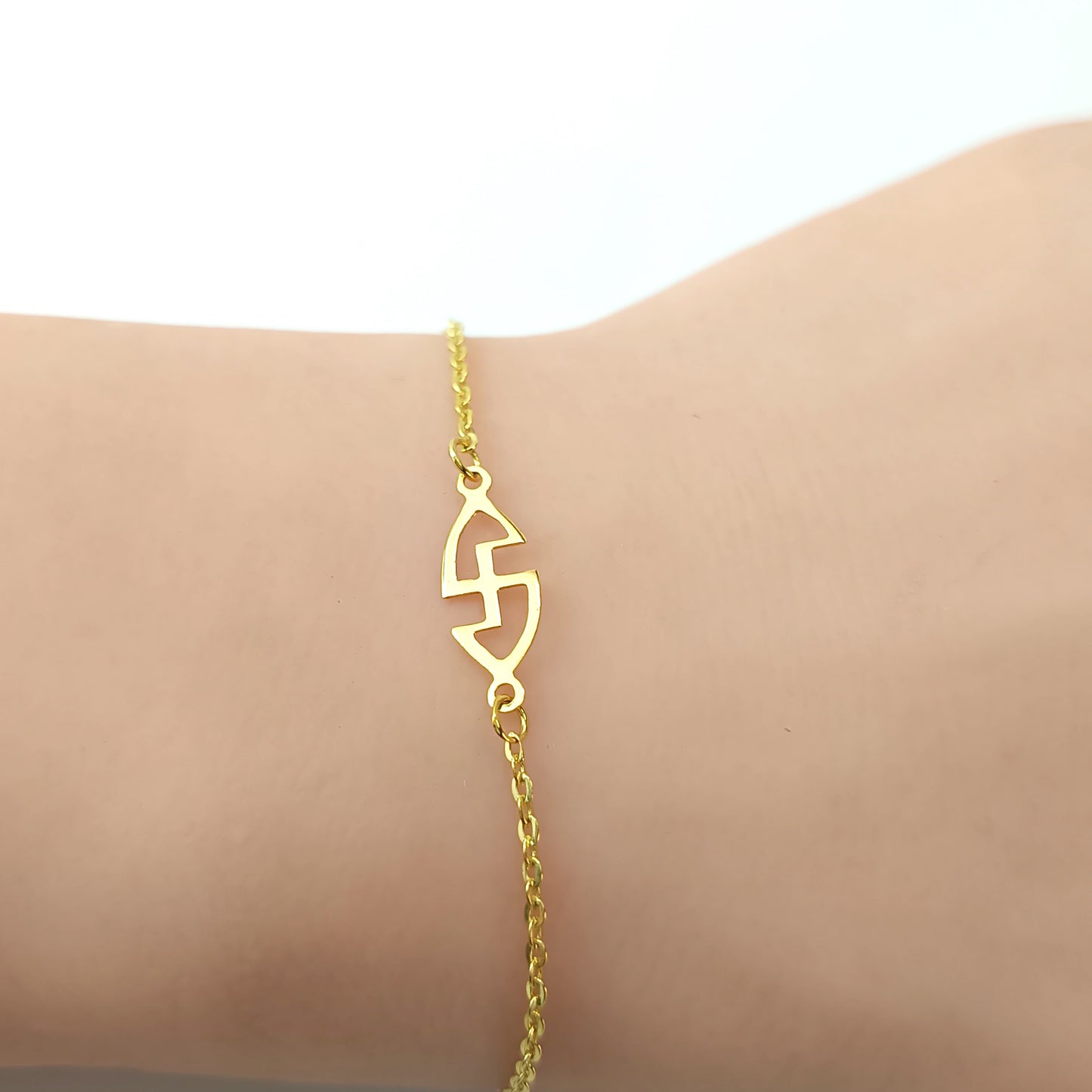 Pulseira Folheada em Ouro Amarelo