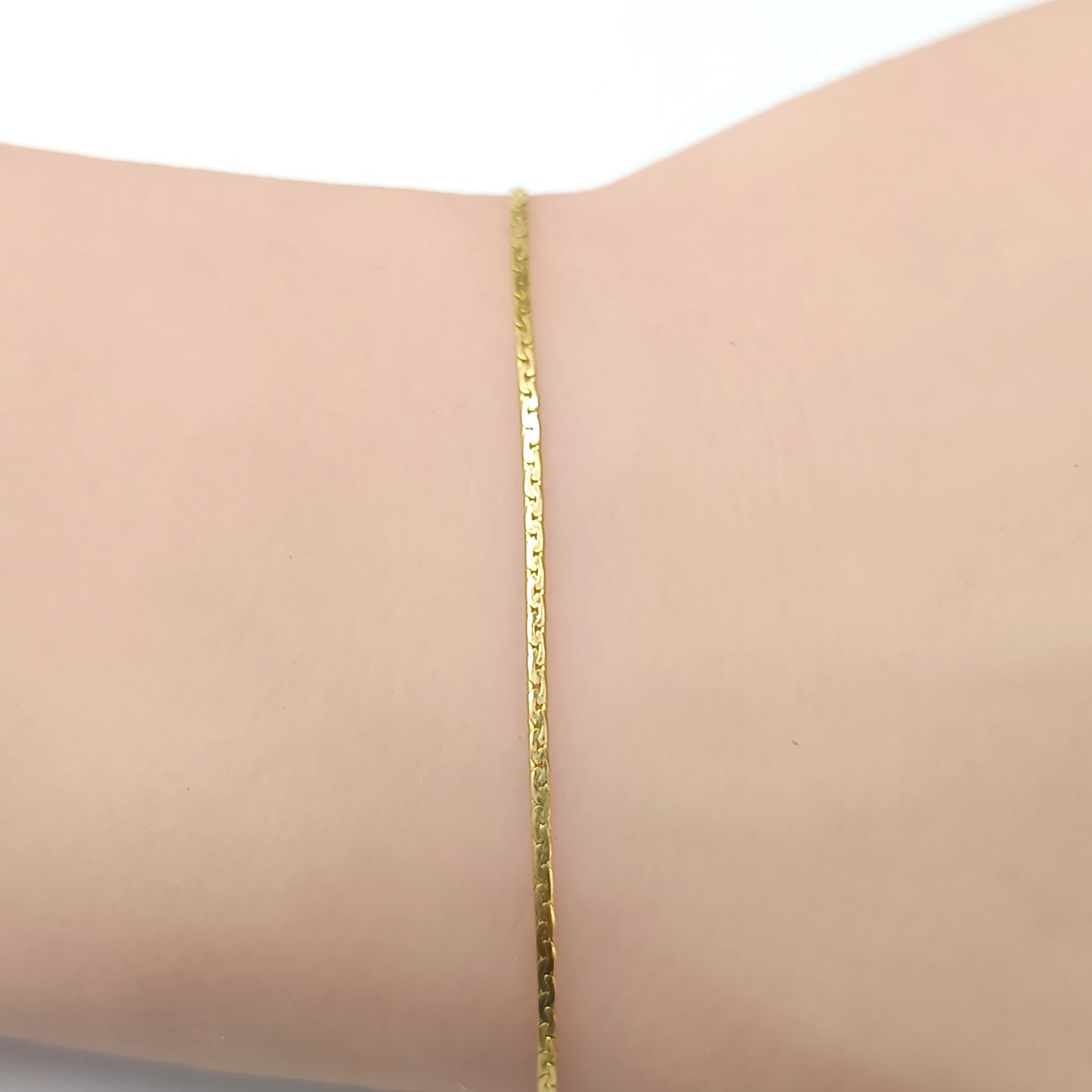 Pulseira Folheada em Ouro Amarelo