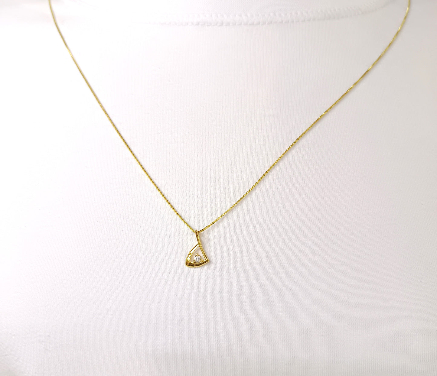 Pingente Folheado em Ouro Amarelo