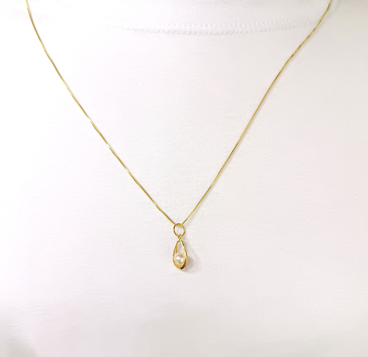 Pingente Folheado em Ouro Amarelo