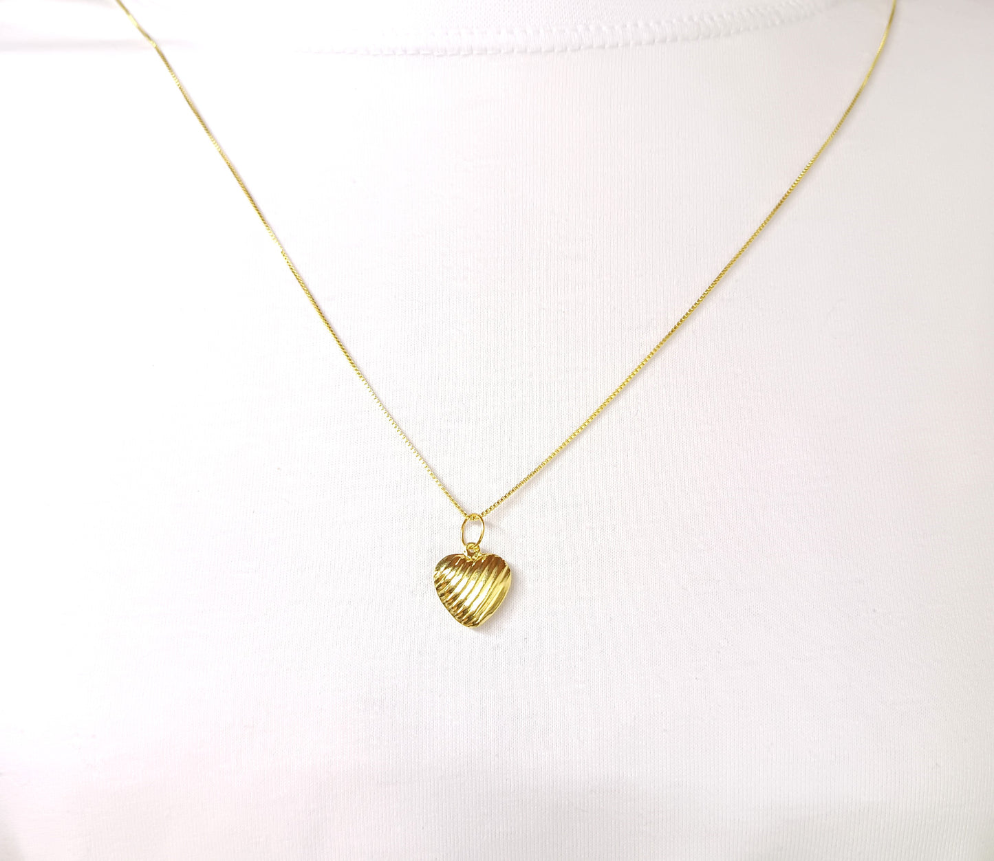 Pingente Folheado em Ouro Amarelo