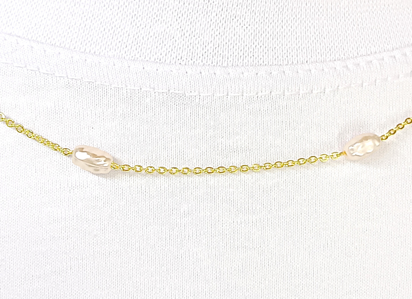 Gargantilha Folheada em Ouro Amarelo