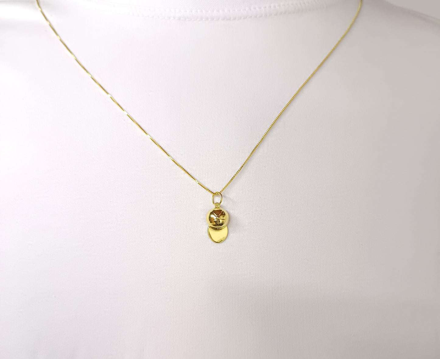 Pingente Folheado em Ouro Amarelo