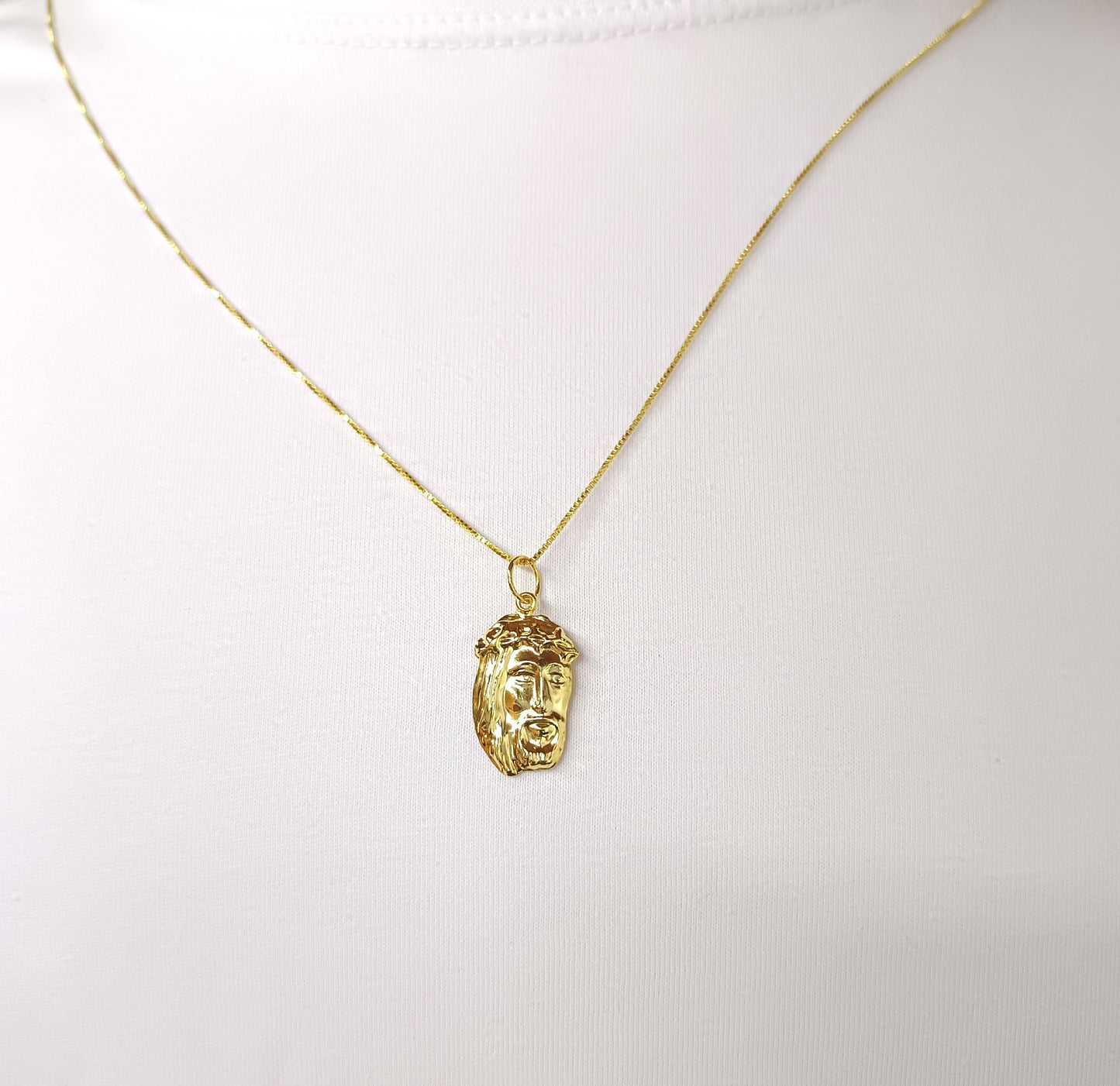 Pingente Folheado em Ouro Amarelo