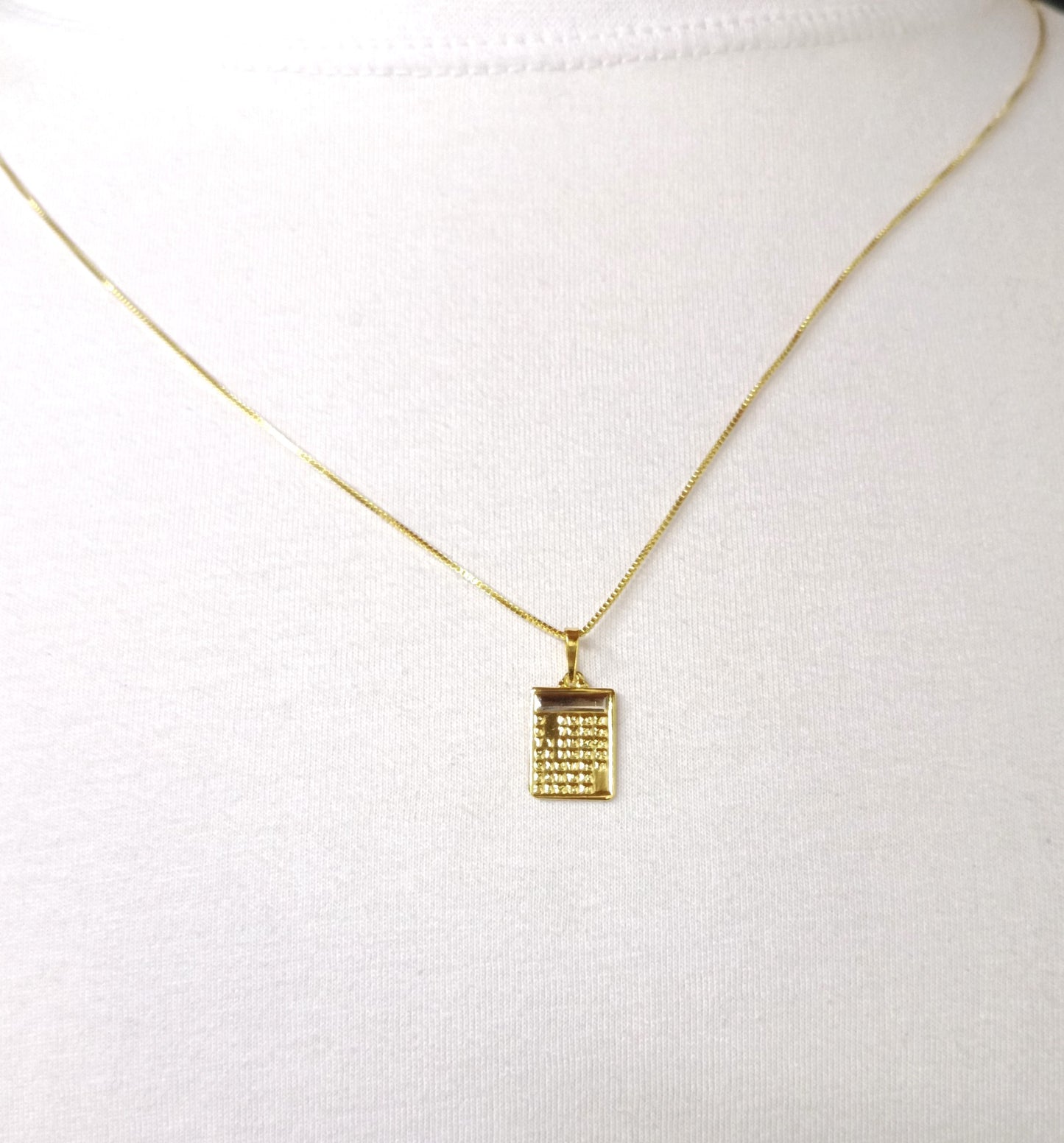 Pingente Folheado em Ouro Amarelo