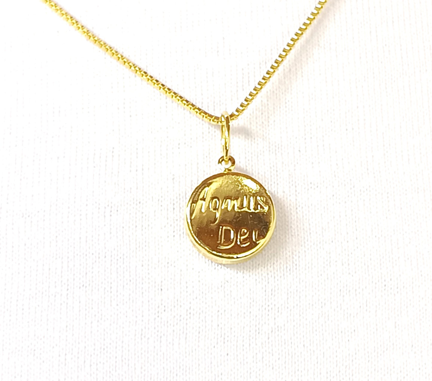 Pingente Folheado em Ouro Amarelo
