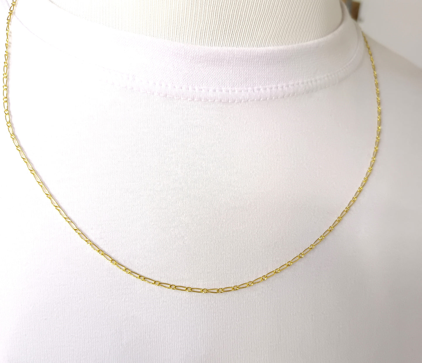 Corrente Folheada em Ouro Amarelo