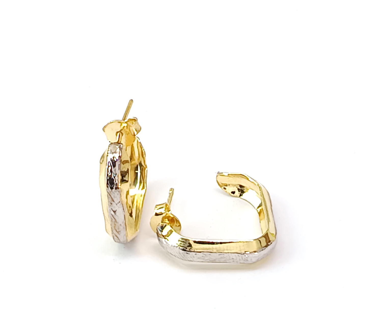 Brinco Folheado em Ouro Amarelo