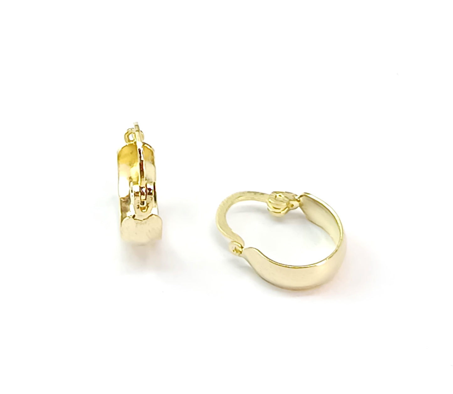 Brinco Folheado em Ouro Amarelo