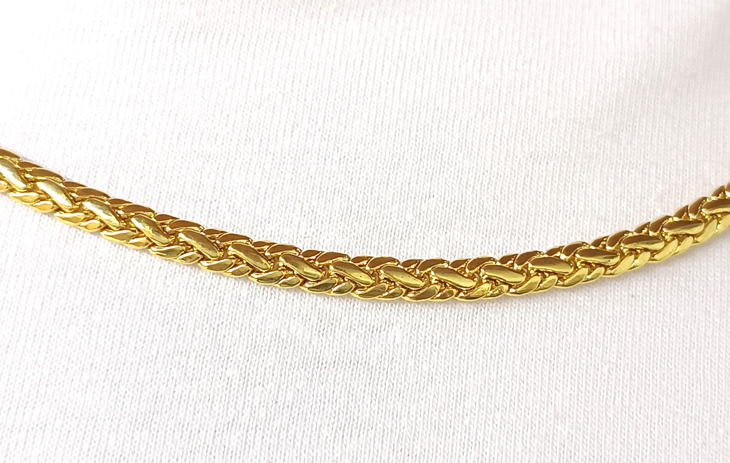 Corrente Folheada em Ouro Amarelo