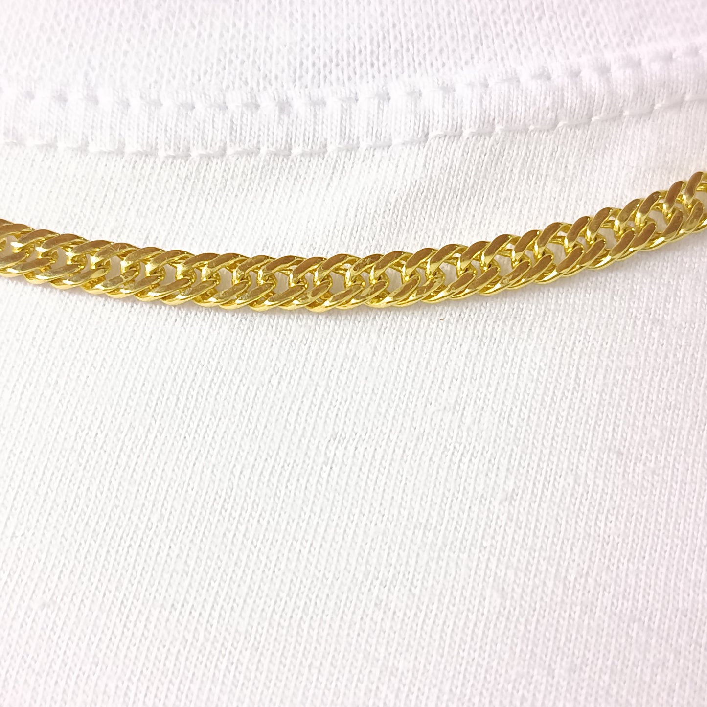 Corrente Folheada em Ouro Amarelo