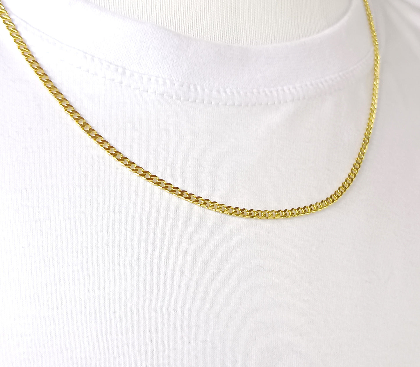 Corrente Folheada em Ouro Amarelo