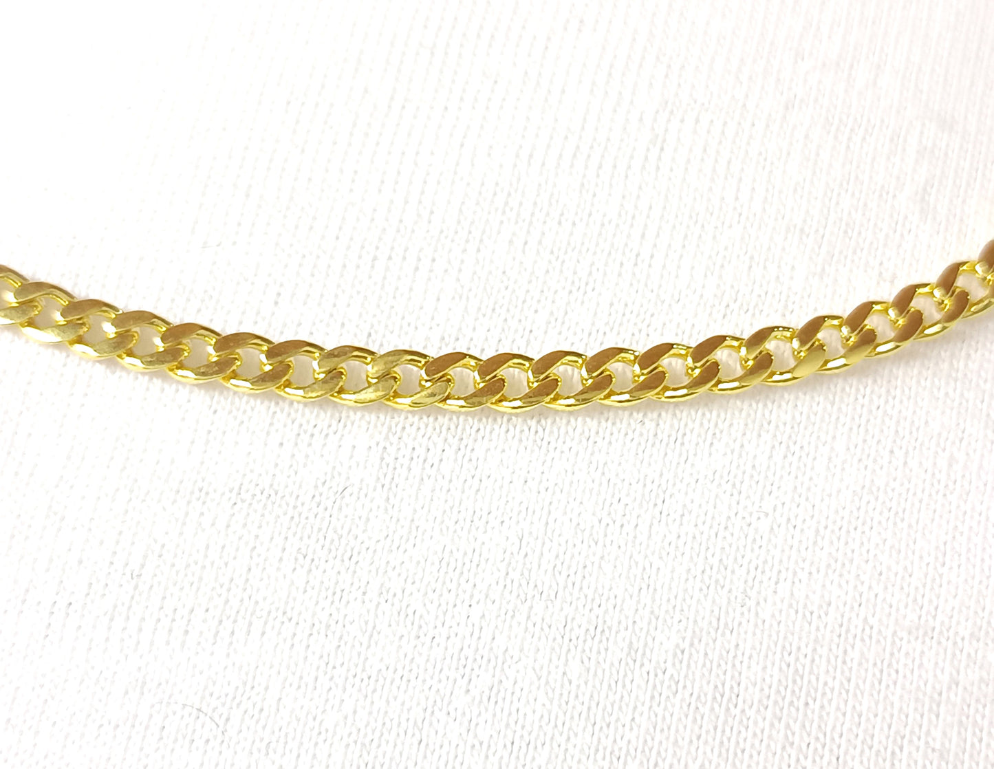 Corrente Folheada em Ouro Amarelo