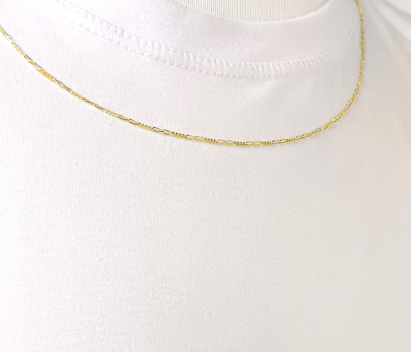Corrente Folheada em Ouro Amarelo