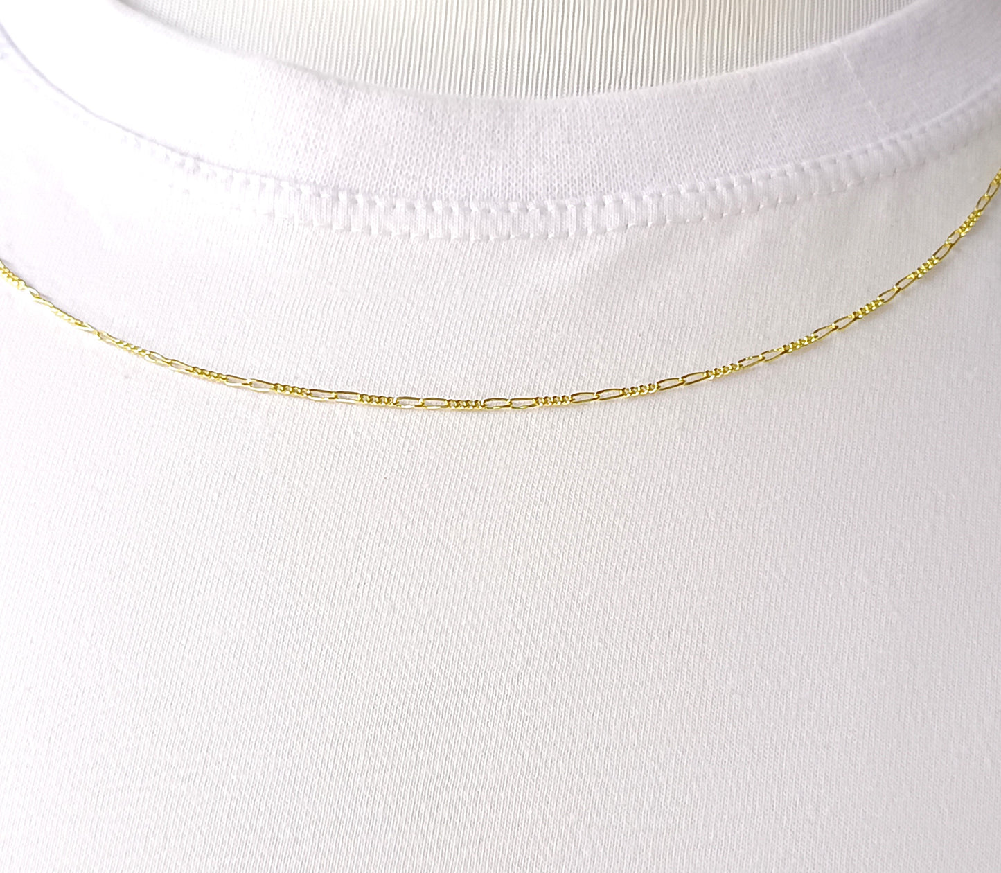 Corrente Folheada em Ouro Amarelo
