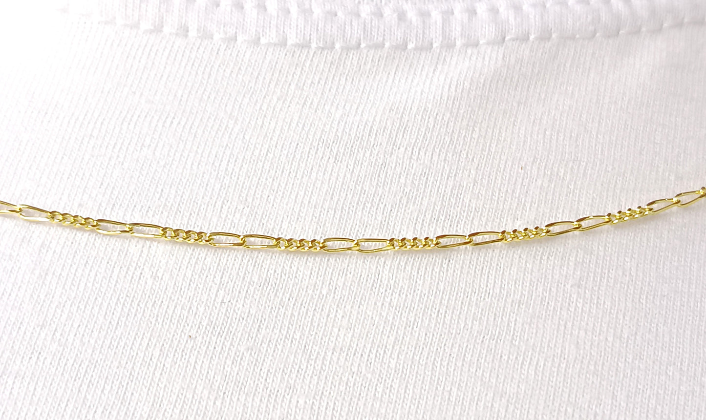 Corrente Folheada em Ouro Amarelo