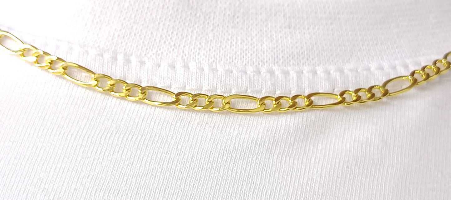 Corrente Folheada em Ouro Amarelo