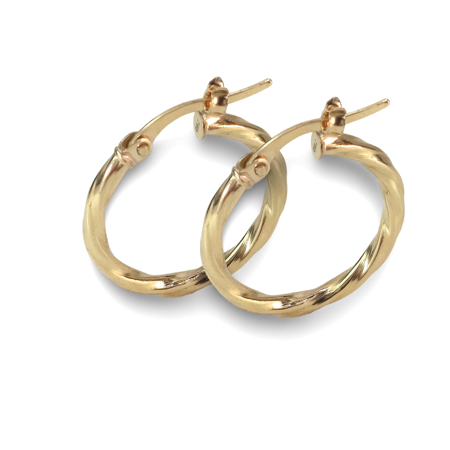 Brinco Mini Argola em Ouro 18k