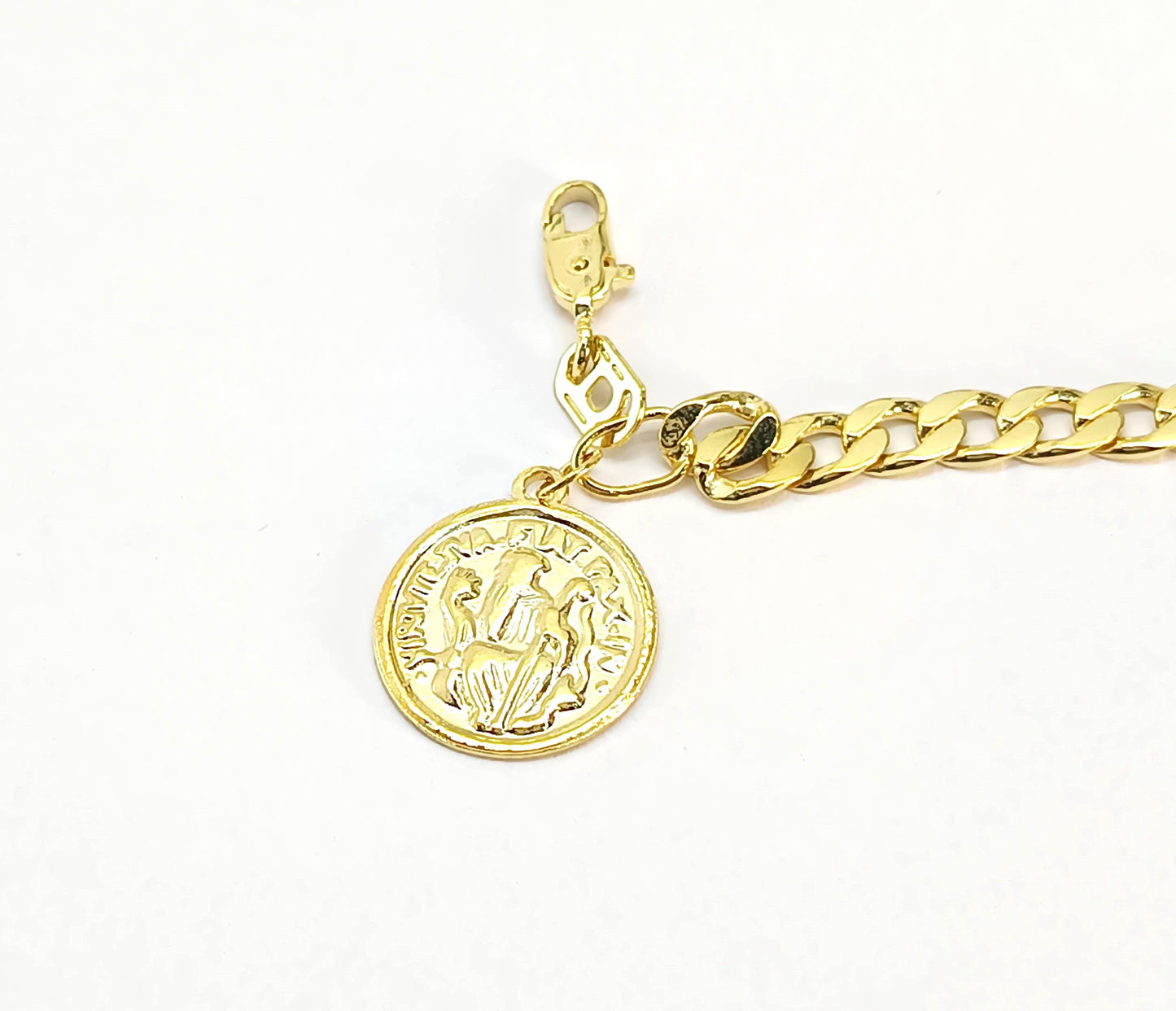 Pulseira Folheada em Ouro Amarelo