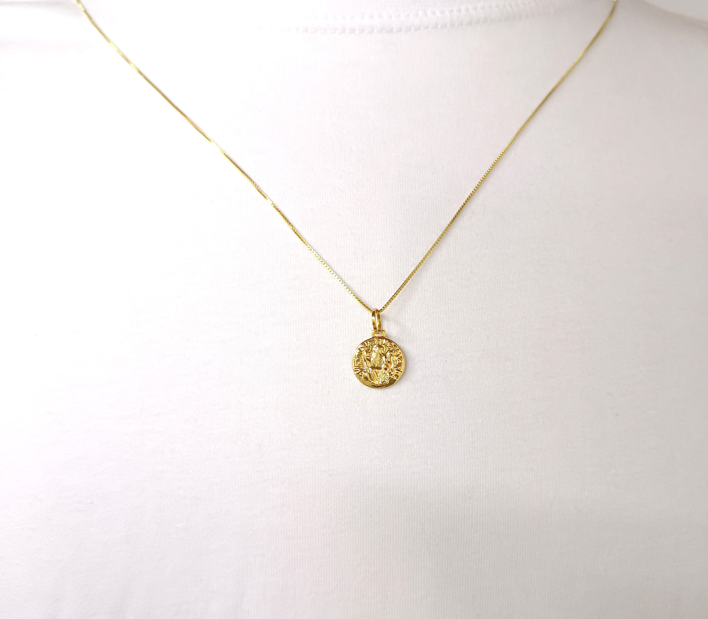 Pingente Folheado em Ouro Amarelo