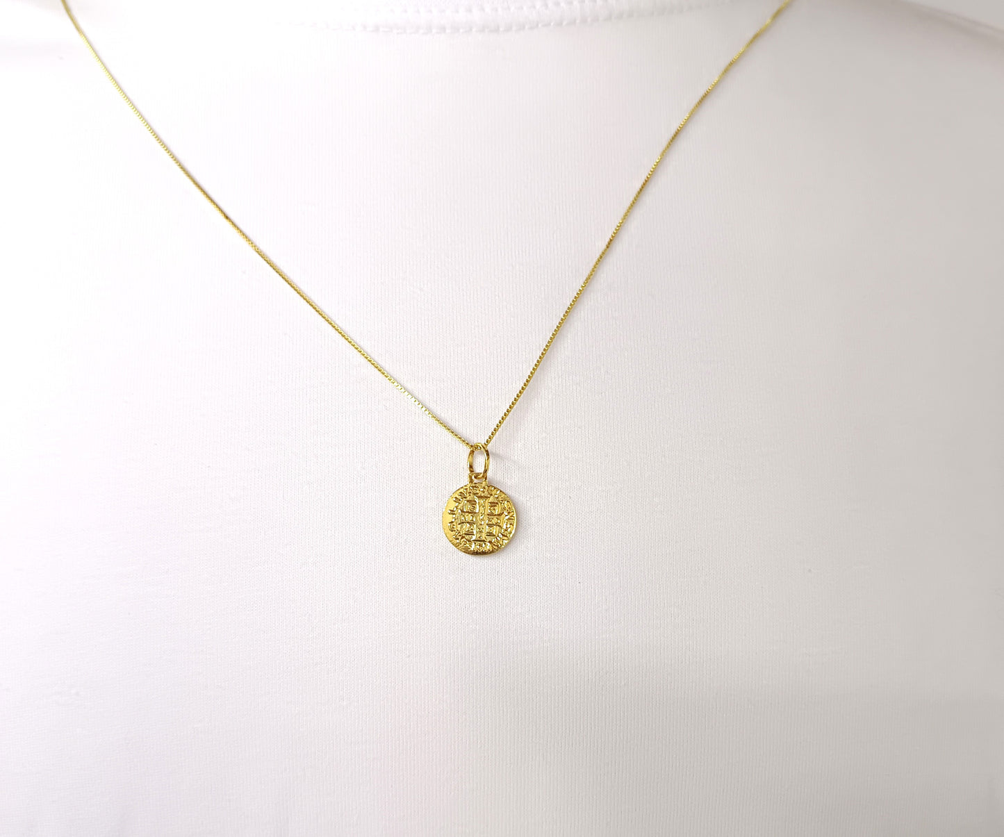 Pingente Folheado em Ouro Amarelo