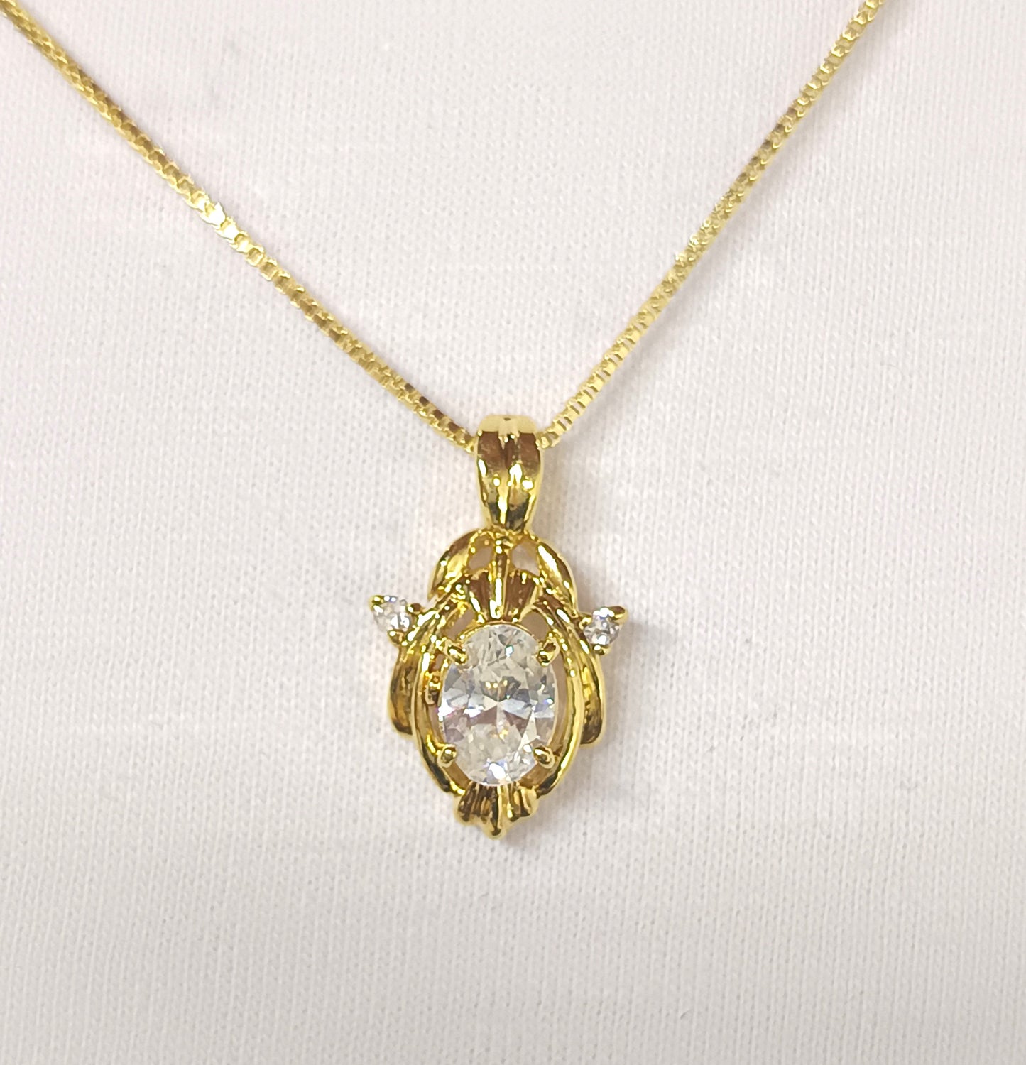 Pingente Folheado em Ouro Amarelo
