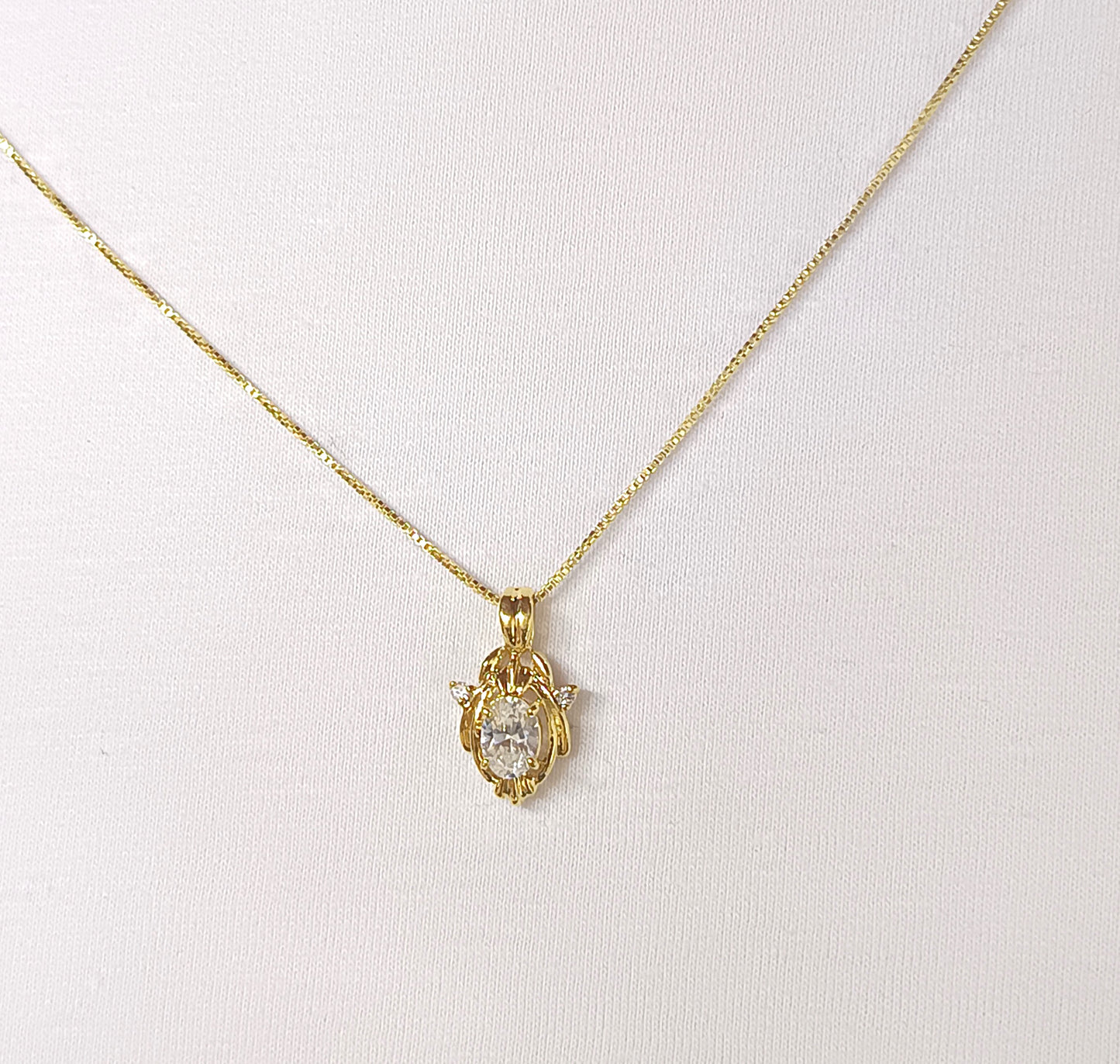 Pingente Folheado em Ouro Amarelo