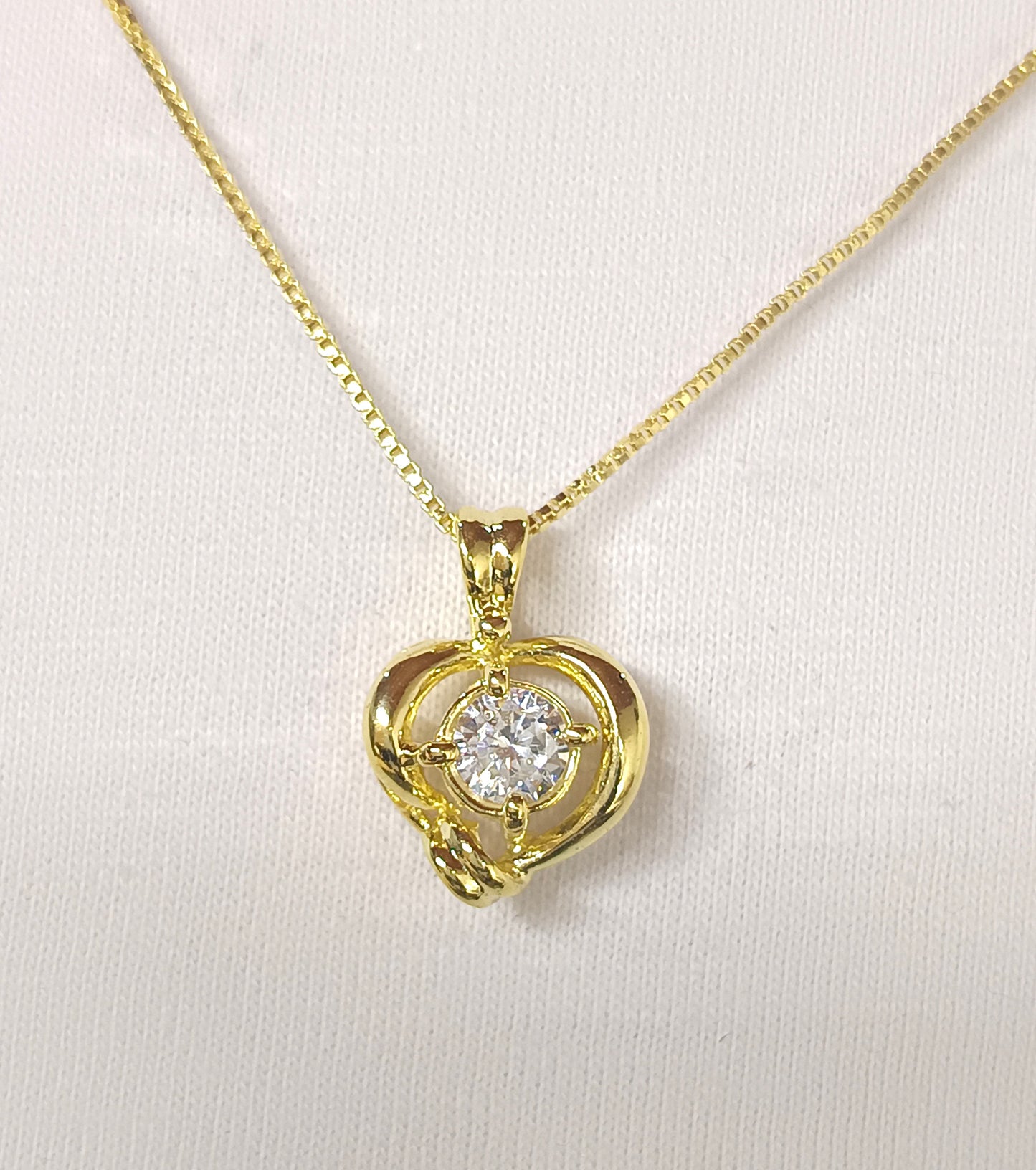 Pingente Folheado em Ouro Amarelo