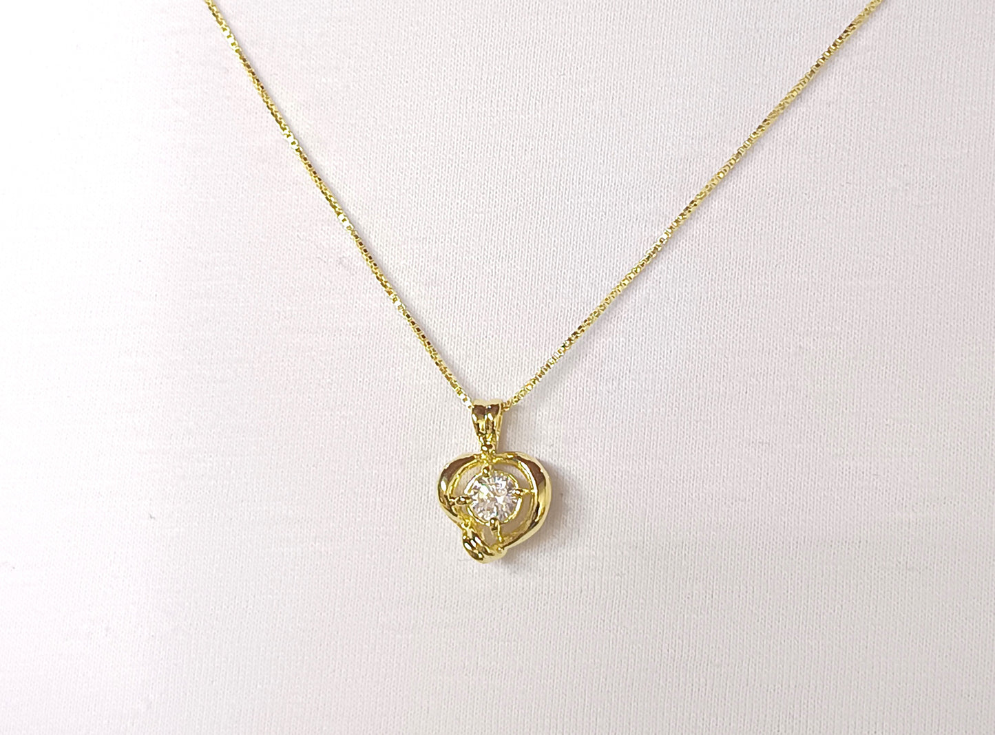 Pingente Folheado em Ouro Amarelo