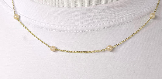 Gargantilha Folheada em Ouro Amarelo