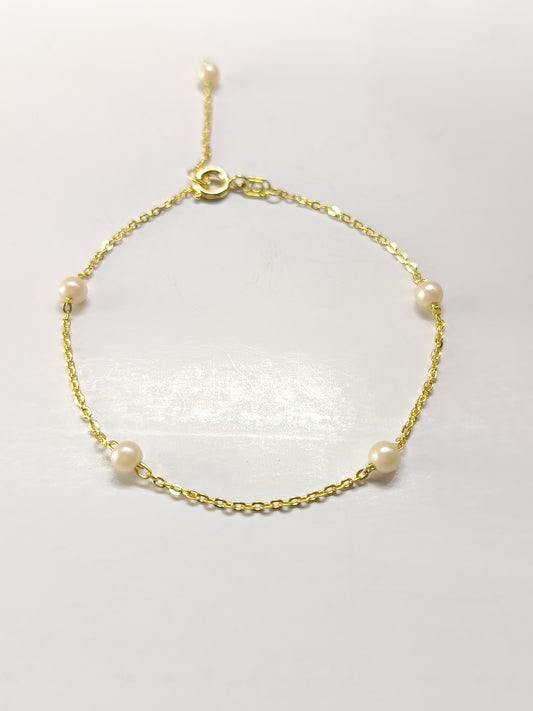 Pulseira Folheada em Ouro Amarelo
