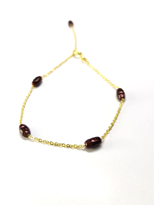 Pulseira Folheada em Ouro Amarelo
