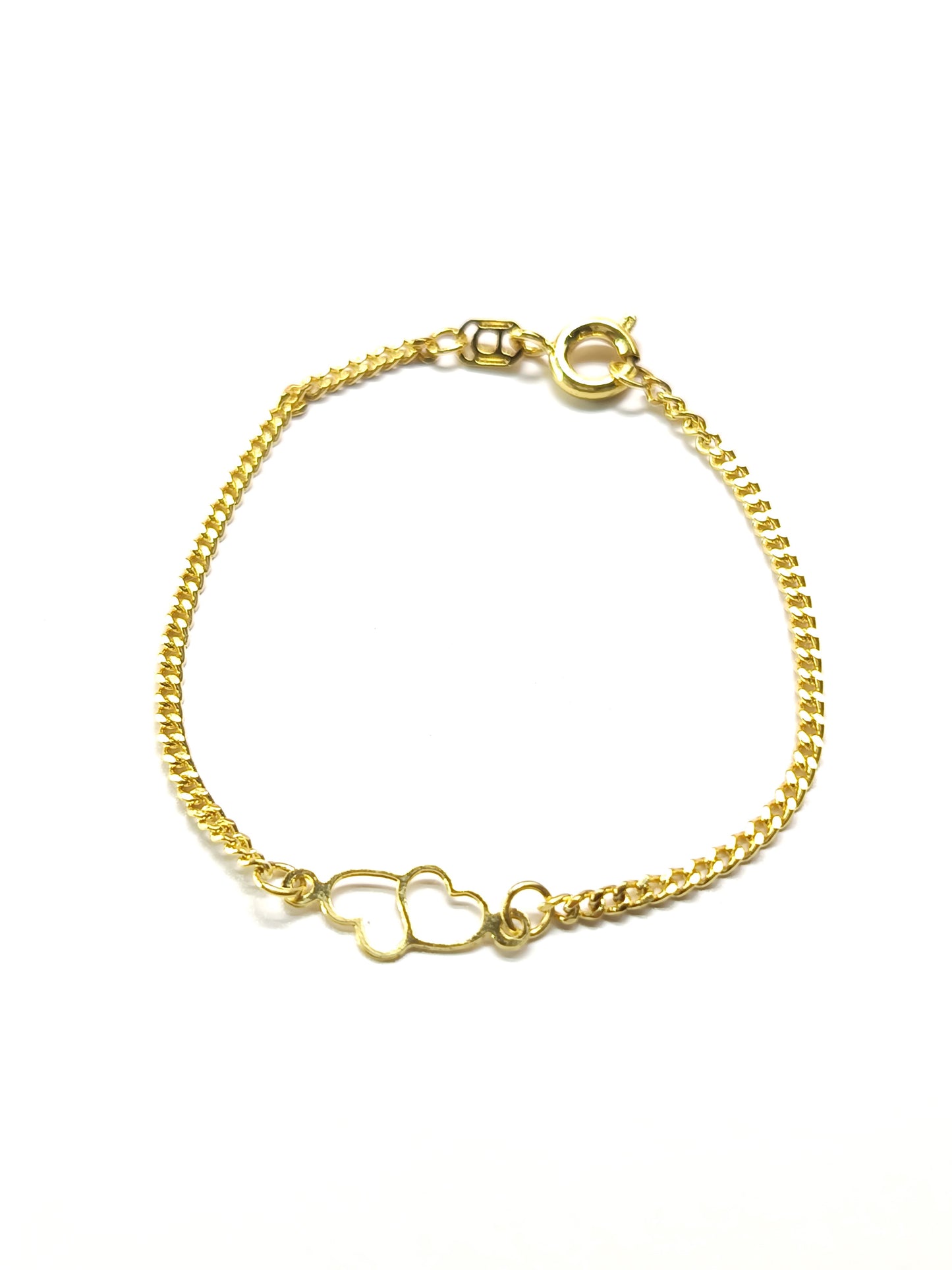 Pulseira Folheada em Ouro Amarelo