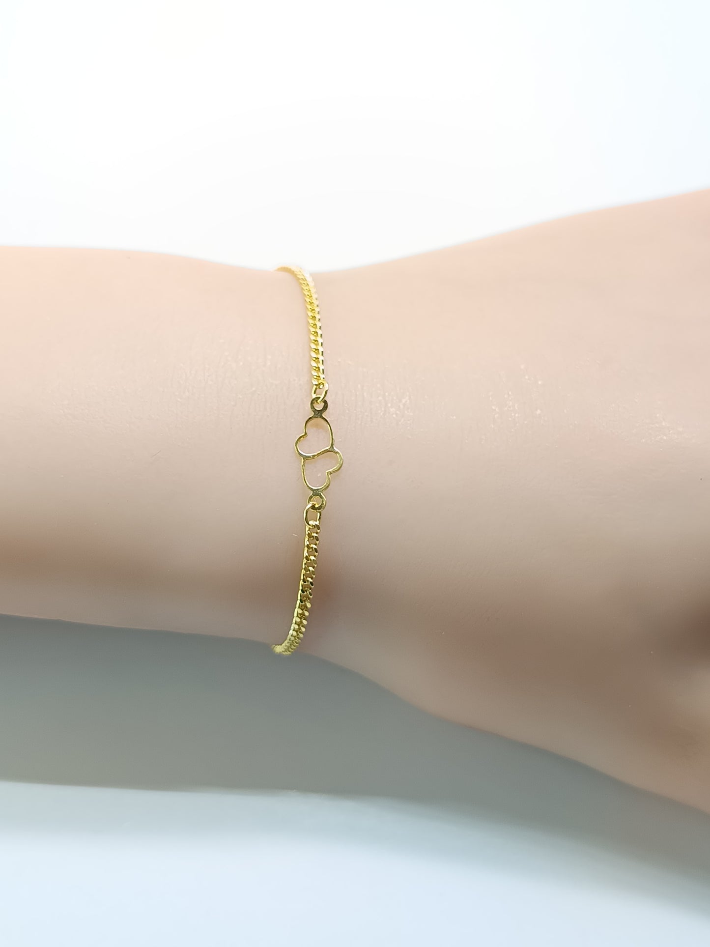Pulseira Folheada em Ouro Amarelo