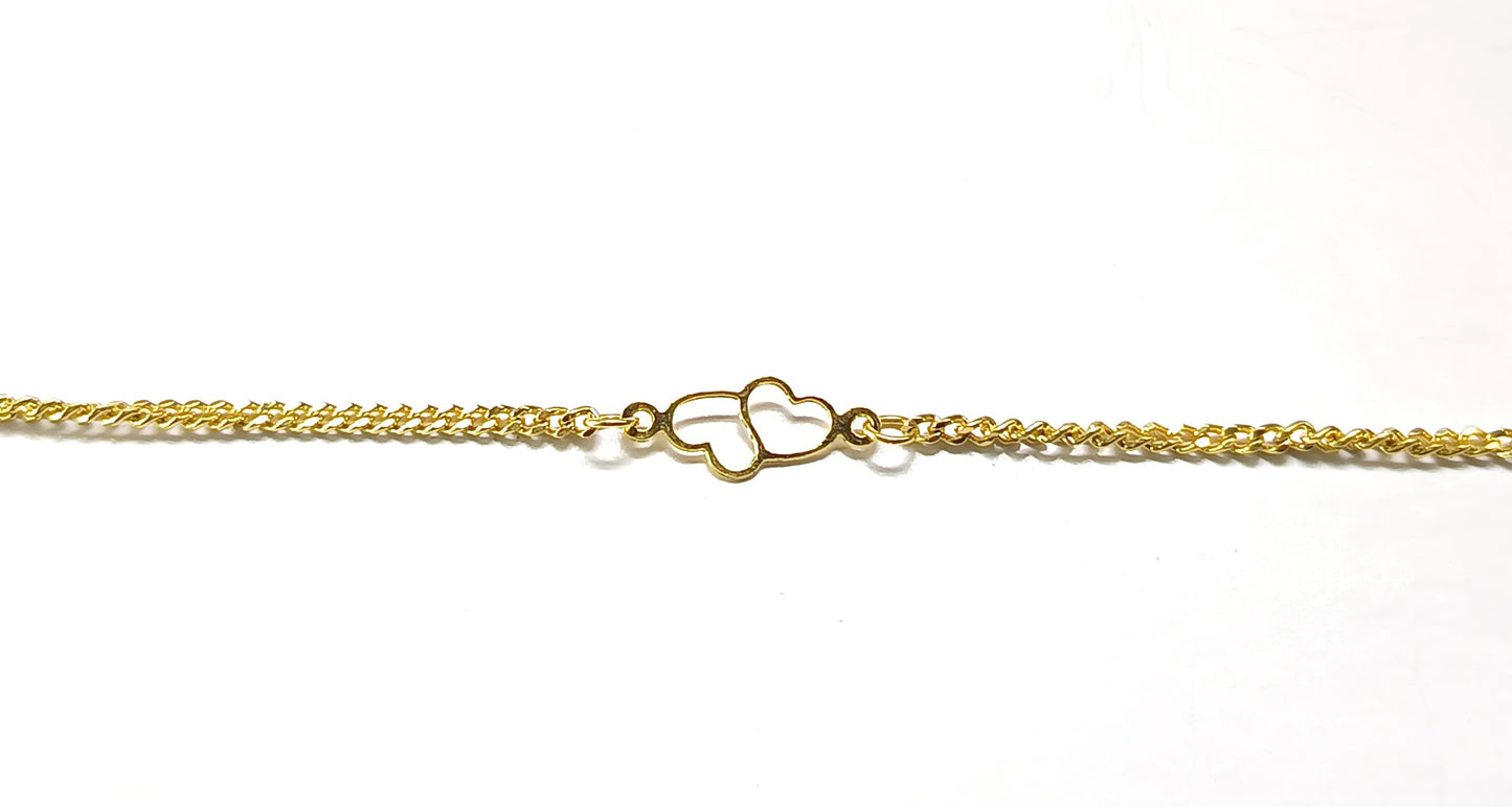 Pulseira Folheada em Ouro Amarelo