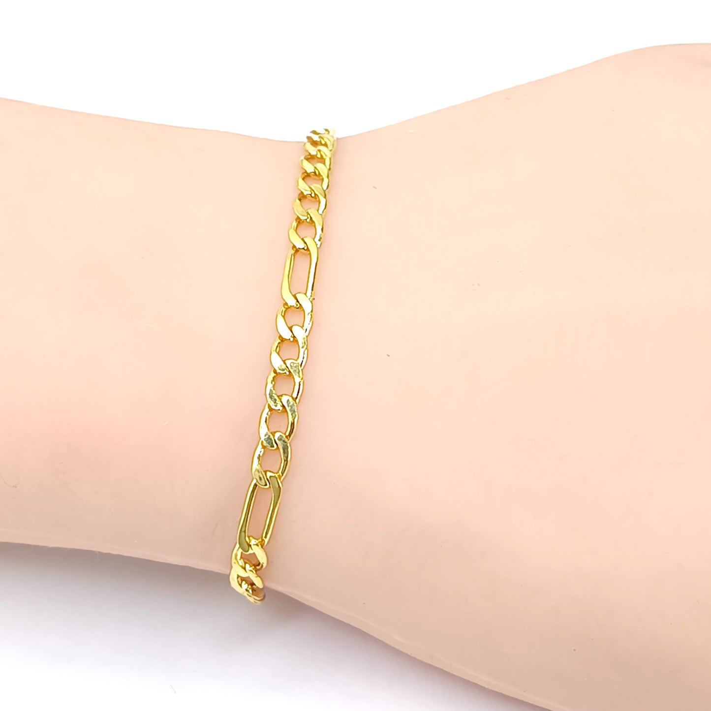 Pulseira Folheada em Ouro Amarelo