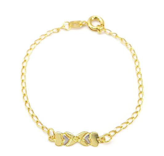 Pulseira Folheada em Ouro Amarelo