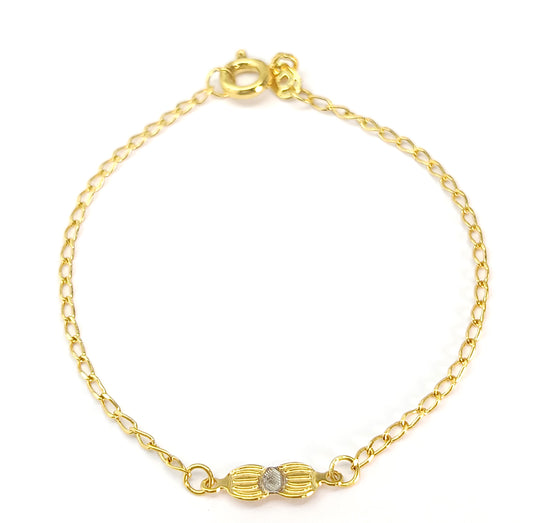 Pulseira Folheada em Ouro Amarelo