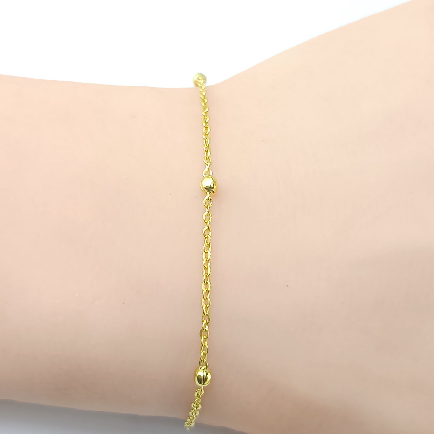 Pulseira Folheada em Ouro Amarelo