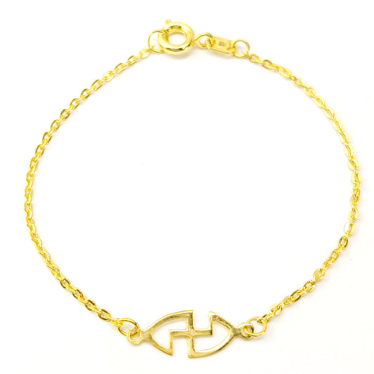 Pulseira Folheada em Ouro Amarelo