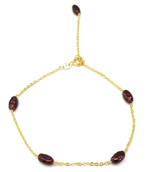 Pulseira Folheada em Ouro Amarelo