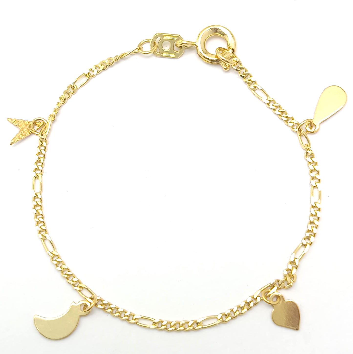 Pulseira Folheada em Ouro Amarelo