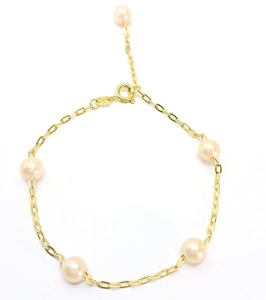 Pulseira Folheada em Ouro Amarelo